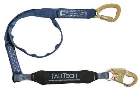 Shock-absorbing Lanyard,6 Ft.,310 Lb. (1