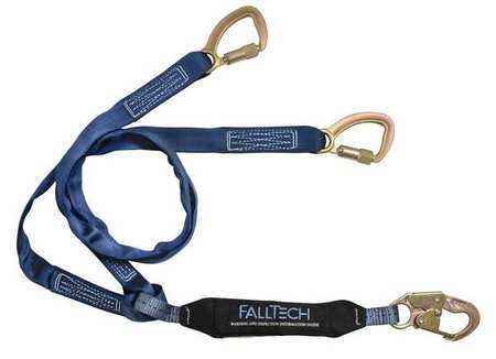 Shock-absorbing Lanyard,6 Ft.,310 Lb. (1