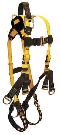 Full Body Harness, Xl, 425 Lb., Ylw/blk