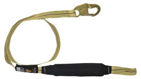 Shock-absorbing Lanyard,6 Ft.,310 Lb. (1