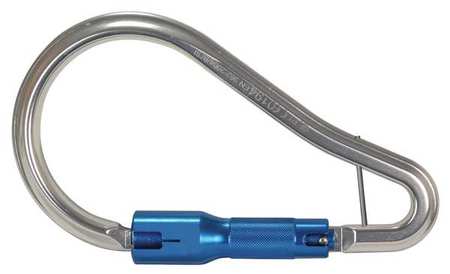 Carabiner, Aluminum, 2 In., Twist-lock (