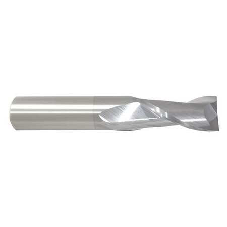 End Mill, 1/16" Dia, 1/4" Cut, Carbide (