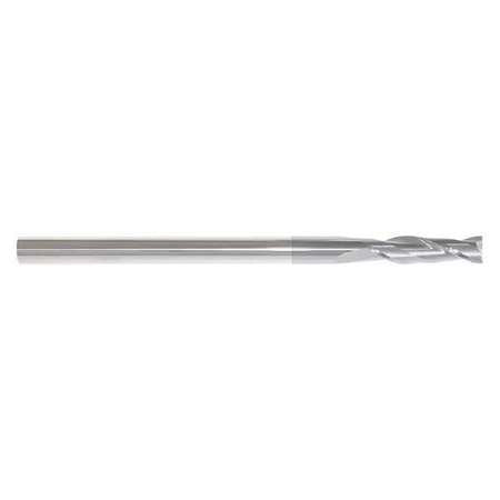 End Mill, 3/8" Dia, 1-1/2" Cut, Carbide