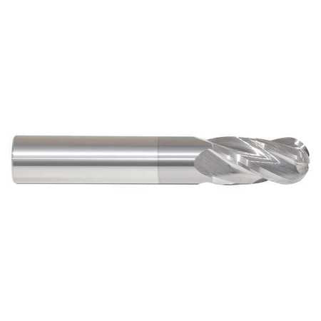 Ball End Mill, 4fl 1/32", Reg, Ticn (1 U