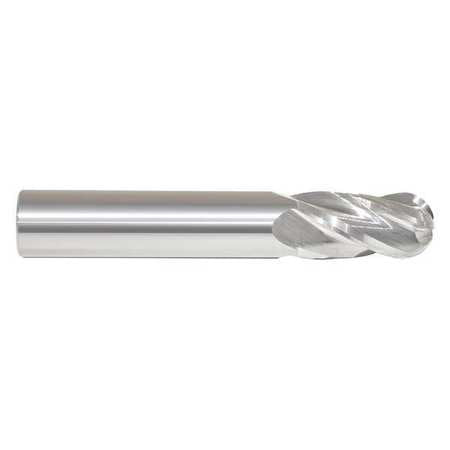 Ball End Mill, 4fl 1.0mm, Reg, Ticn (1 U