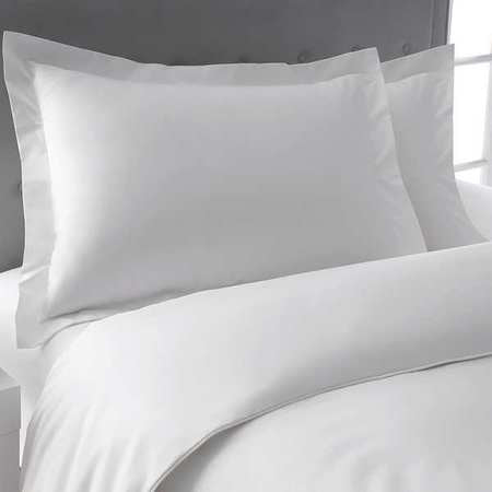 Duvet Cover,king,white,108" W,94" L,pk10