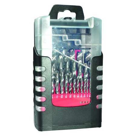 Twist Drill Set,15 Pieces,tialn (1 Units