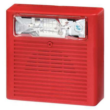 Horn Strobe,red,0.170a,wall Mnt (1 Units