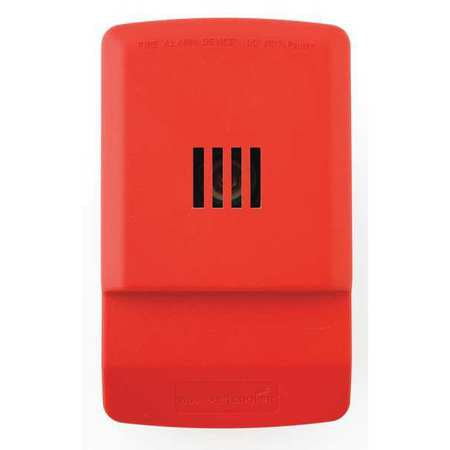 Horn,red,indoor,87db,0.04a,4-17/32in H (