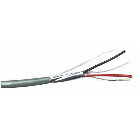 Data Cable,riser,3 Wire,gray,500ft (1 Un