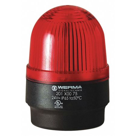 Warning Light,red,24vac/dc,surface Mount