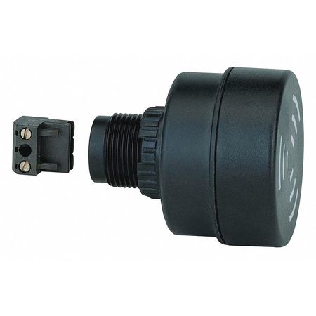 Buzzer,24vac/dc,black,2-3/64" W,ip65 (1