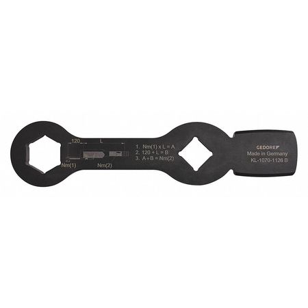 Brake Service Tool,hex,8-1/2" L (1 Units