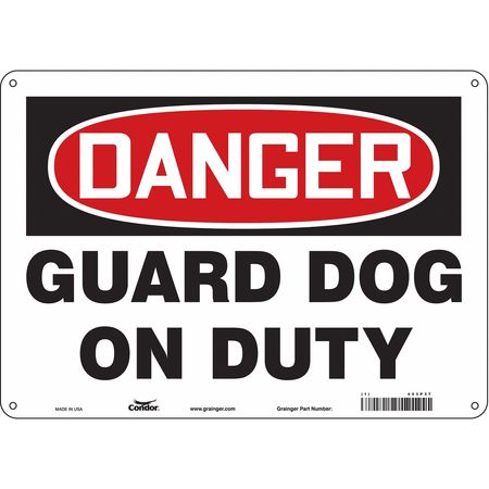 Security Sign,10" H,14" W,plastic (2 Uni