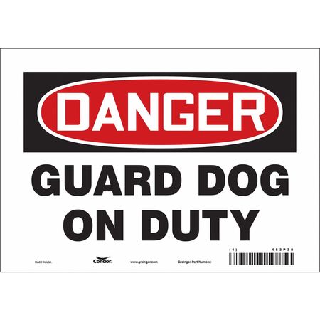 Security Sign,7" H,10" W,vinyl (5 Units