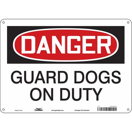 Security Sign,10" H,14" W,plastic (2 Uni