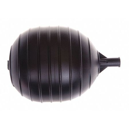 Float Ball,1/4"-20 Thread Sz,4" Dia.,5"l