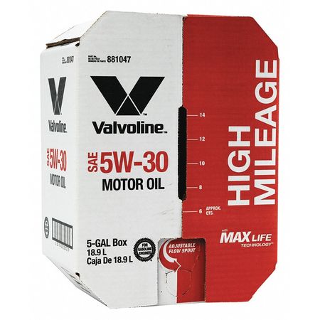 Motor Oil,5 Gal. Sz,5w-30 Sae Grade,box