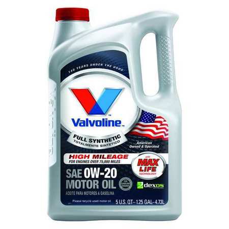 Motor Oil,5 Qt. Size,0w-20 Sae Grade (1