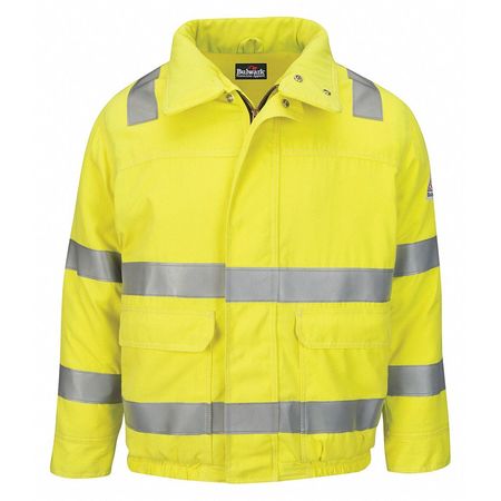 Fr Jacket,yellow,l,44" Chest,29-1/4" L (