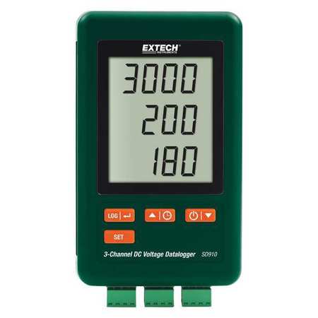 Dc Voltage Logger,4 Gb,3 Channel (1 Unit