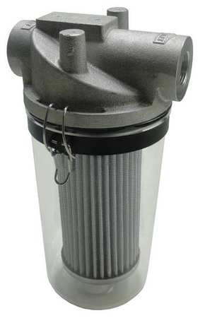 T-style Inlet Vacuum Filter,1 In (1 Unit