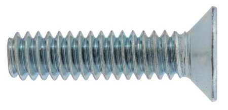 Flat Head Bolt,1/4 - 20 X 1 In,pk4 (1 Un