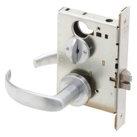 Lever Lockset,mechanical,privacy,grd. 1