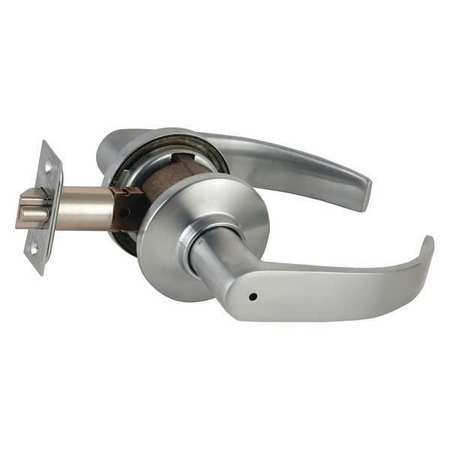 Lever Lockset,mechanical,privacy,grd. 2