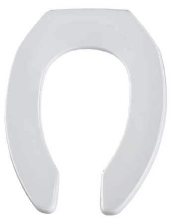 Toilet Seat,open Front,18-3/8 In (1 Unit