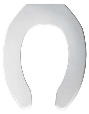 Toilet Seat,open Front,17-7/8 In (1 Unit