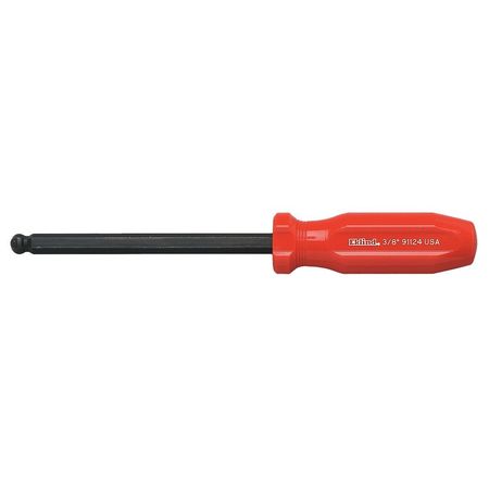 Screwdriver,ball Hex,1/4x5-1/2",hex (1 U