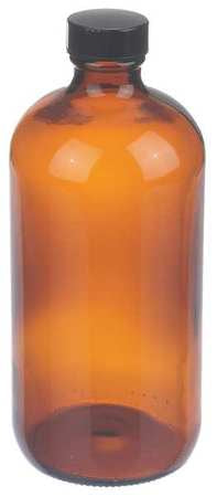 Boston Round Bottle,16 Oz,pk12 (1 Units