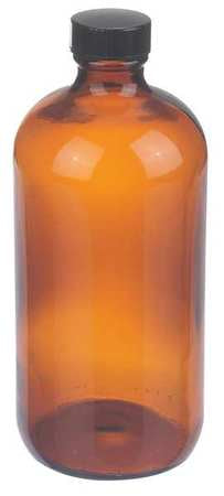 Boston Round Bottle,16 Oz,pk12 (1 Units