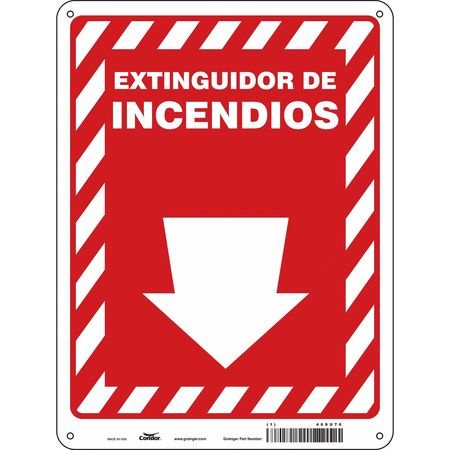 Safety Sign,9" W,12" H,0.055" Thickness