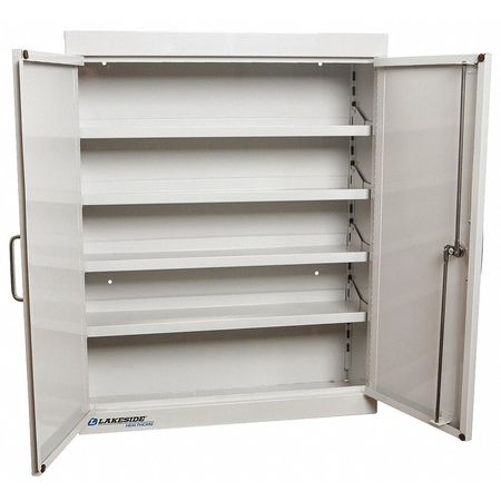 Wall Mounted Supply Cabinet,keyed,30" H