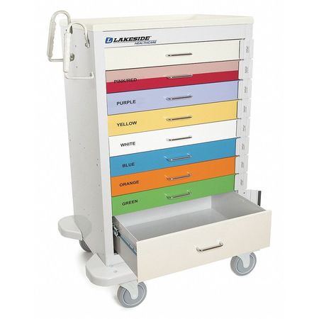 Medical Cart,gray Cabinet (1 Units In Ea