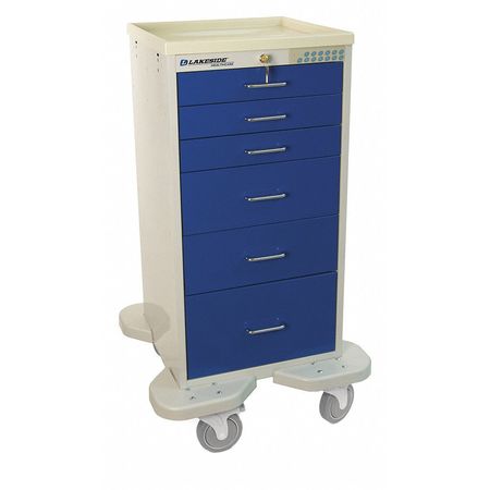 Medical Cart,gray Cabinet (1 Units In Ea