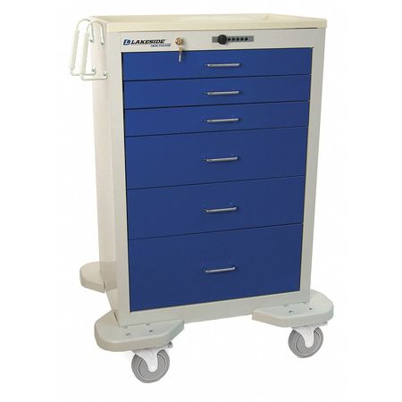 Medical Cart,gray Cabinet (1 Units In Ea