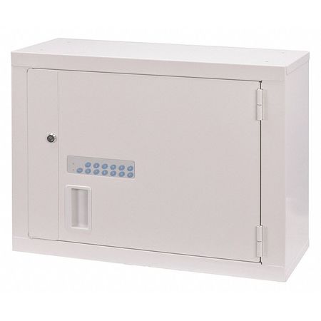 Wall Supply Cabinet,elctrnic Keypad,18"h