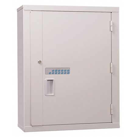 Wall Supply Cabinet,elctrnic Keypad,30"h