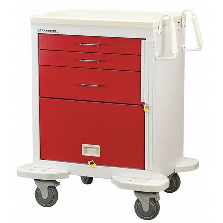 Medical Cart,gray Cabinet (1 Units In Ea