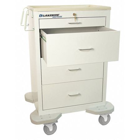 Medical Cart,white Cabinet (1 Units In E