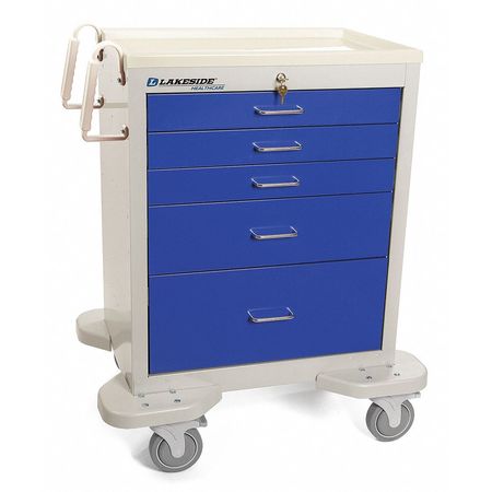 Medical Cart,gray Cabinet (1 Units In Ea