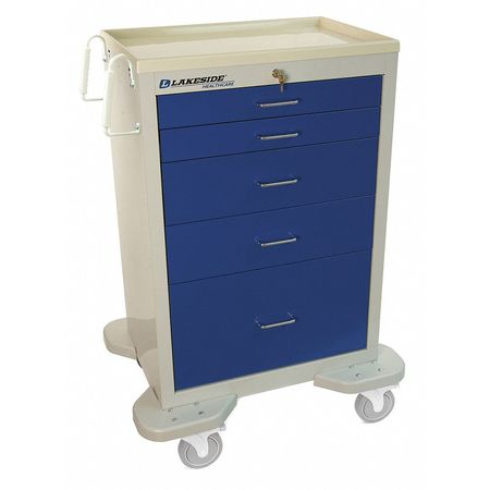 Medical Cart,gray Cabinet (1 Units In Ea