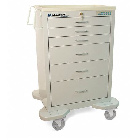 Medical Cart,gray Cabinet (1 Units In Ea