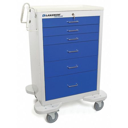 Medical Cart,gray Cabinet (1 Units In Ea