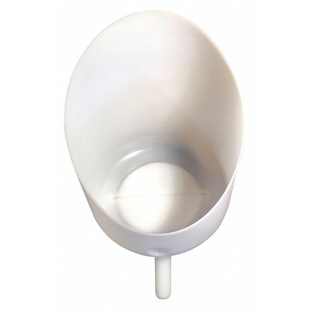 Scoop,white,3785ml Cap.,hdpe,406mm L (1