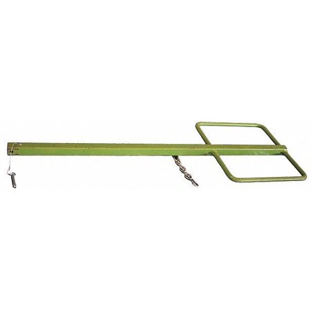 Manual Barrier Tow Bar,black,beams/bars