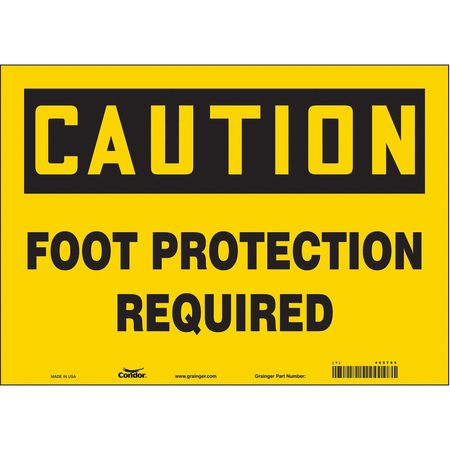 Safety Sign,personal Protection,10" H (4